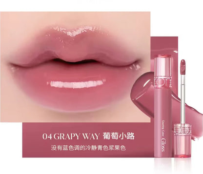Hydrating Korean Lip Gloss with soft Shine for Mirror-Like Finish