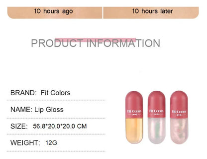 Hydrating Lip Gloss for All Lip Tones with Color Changing Shine