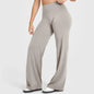 Yoga Pants Mid Rise Straight Leg Fit Second Skin Feel