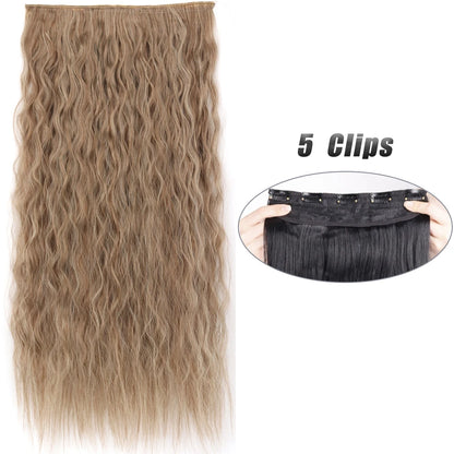 Voluminous Clip-In Hair Extensions 80cm For Fuller Long Hair Look