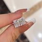 Classic Zircon Stud Earrings for Women in Sterling Silver Everyday