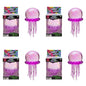 NeeDoh Jellyfish and Cube Plastic Squish Toy For Stress Relief and Sensory Play