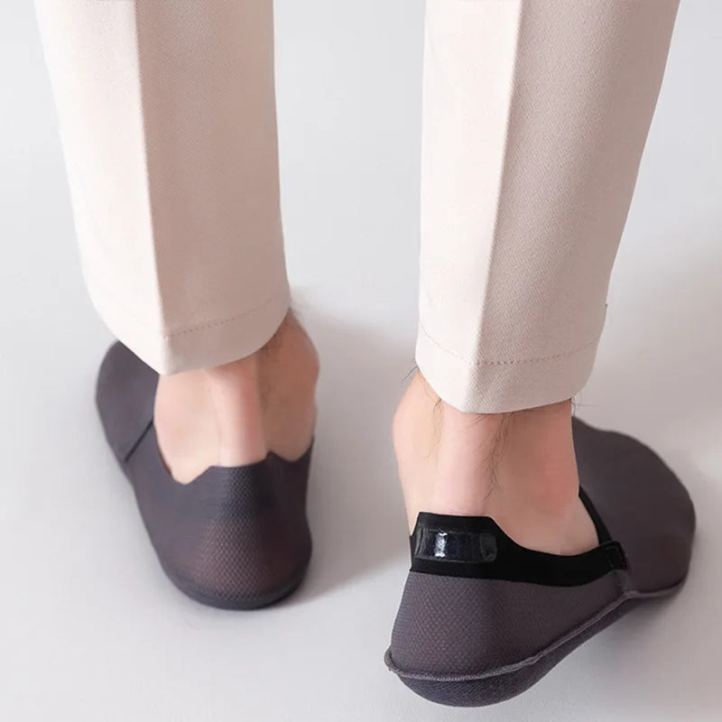 Lightweight Socks With Silicone Non Slip Grip For Sneakers And Loafers