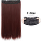 Wavy Clip In Hair Extensions Five Clip Set for Fuller Waves
