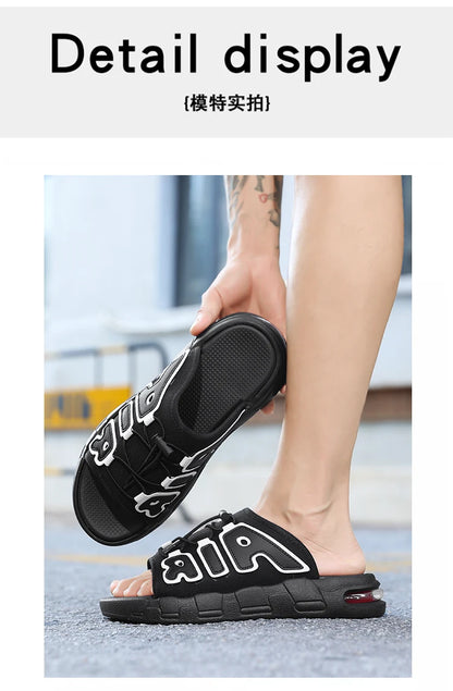 Lightweight Beach Slippers with Quick Dry EVA and Arch Support