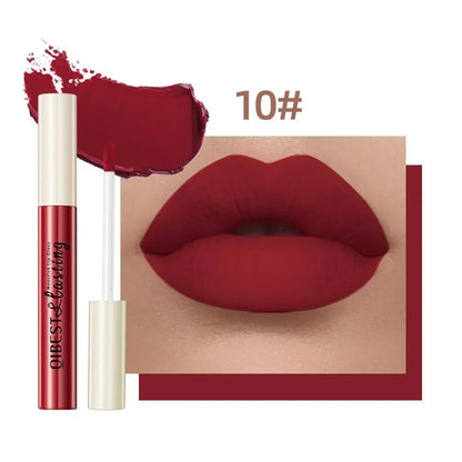 12 Colors Sexy Women Lipstick Waterproof Long Lasting Moist Lip Gloss Vivid Colorful Lipgloss Women Makeup maquiagem