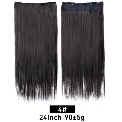 Long Clip In Hair Extensions for Length and Volume 22 Inch