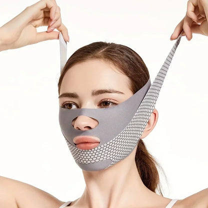 Women's V-Line Face Sculpting Wrap with Adjustable Jaw Strap