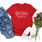 God Fidence Knowing I Can't But He Can - Men Women Short Sleeve T-shirts