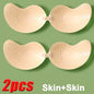 Invisible Strapless Adhesive Stick Bra Strapless Push Up Bras Women Lingerie Seamless Silicone Nipple Covers Bralette Underwear