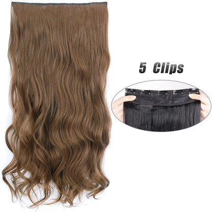 Voluminous Clip-In Hair Extensions 80cm For Fuller Long Hair Look