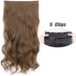 Voluminous Clip-In Hair Extensions 80cm For Fuller Long Hair Look