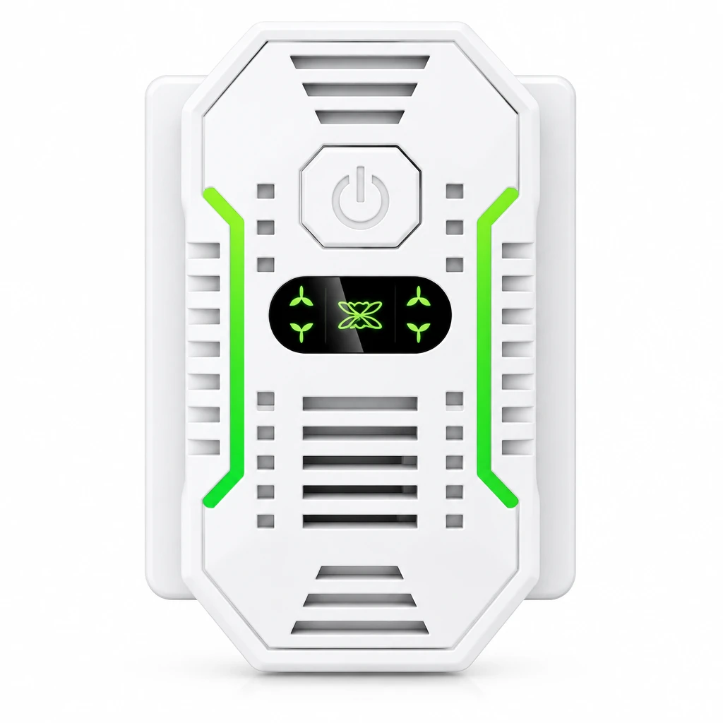 USB negative ion air purifier with LED display