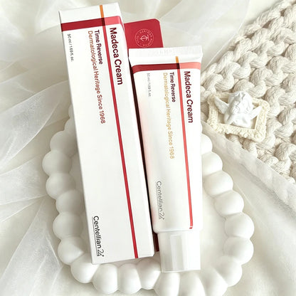 Face care treatments with cream serum and patch options