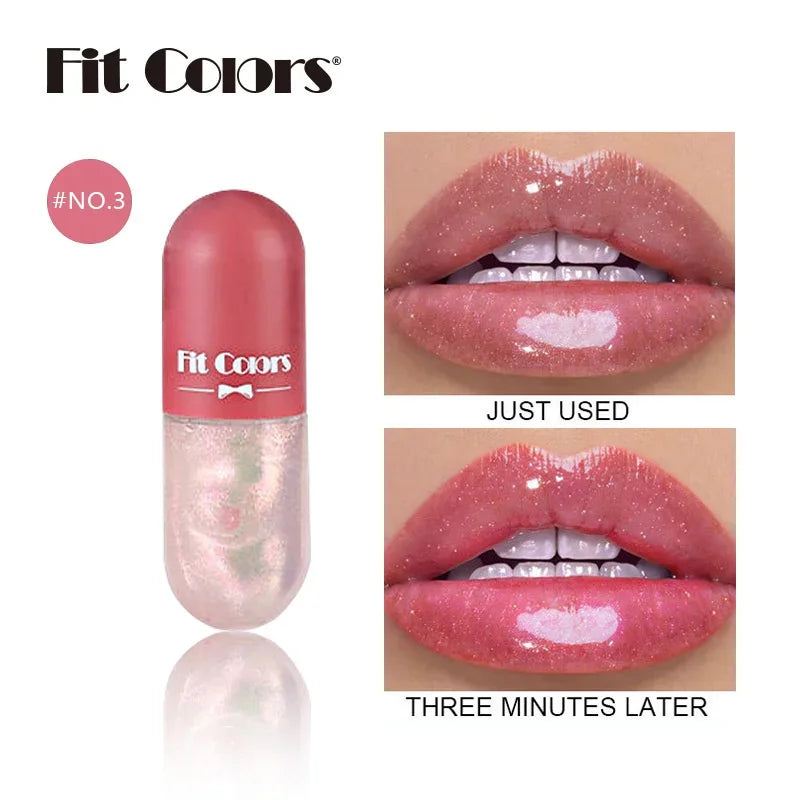 Hydrating Lip Gloss for All Lip Tones with Color Changing Shine