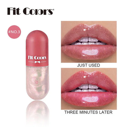 Hydrating Lip Gloss for All Lip Tones with Color Changing Shine