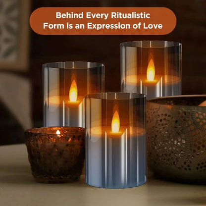 Flameless LED Candle Lights With Remote Control - Realistic Flicker, Safe Home Ambience