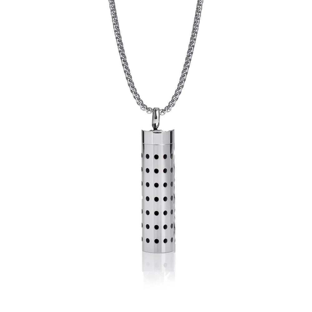 Women’s Aromatherapy Diffuser Necklace 316L Stainless Steel Locket