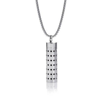Women’s Aromatherapy Diffuser Necklace 316L Stainless Steel Locket