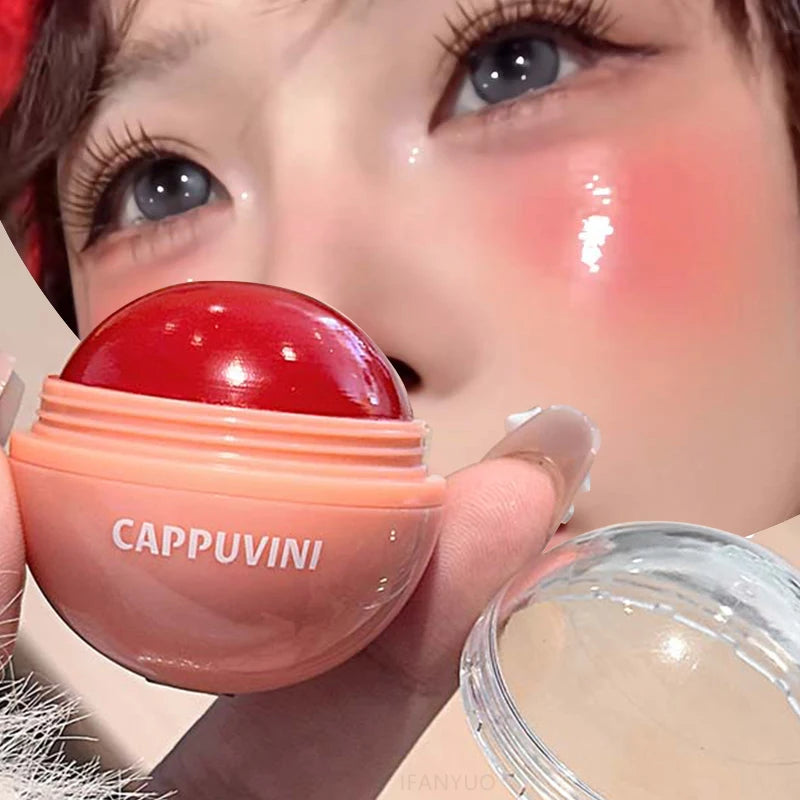 Water-Light Blush Ball for All Skin Tones with Ultra Soft Applicator
