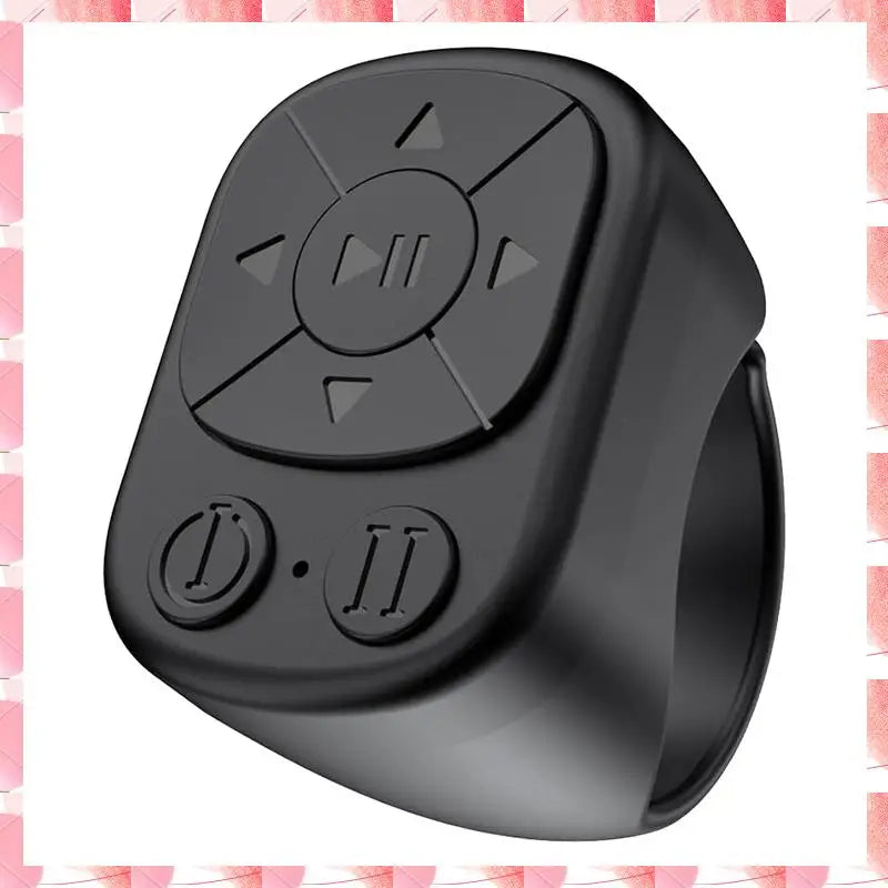 Wireless Ring Remote for Short Video Apps with Bluetooth Page Turning and Camera Shutter