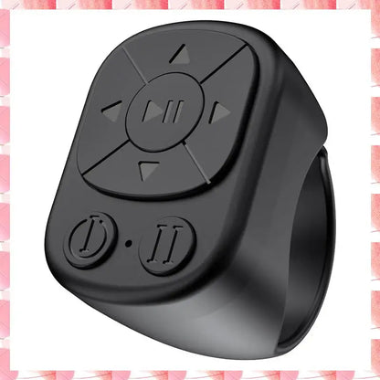 Wireless Ring Remote For Short Video Page Turning And Camera Shutter