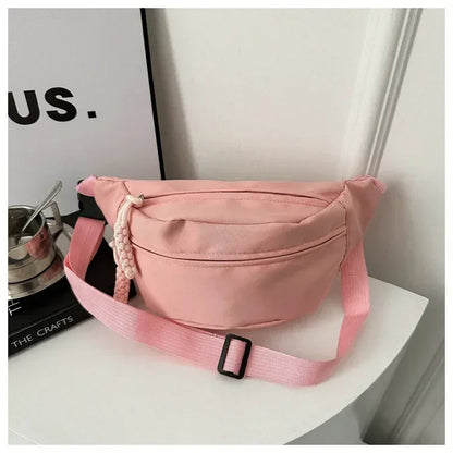 Women's crescent sling bag for hands-free days