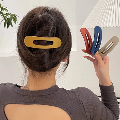 Matte Hair Clips for Bangs and Flyaway Control Gentle Grip Daily Wear