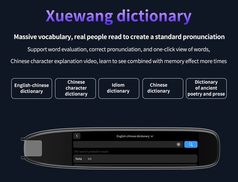 Translation Pen Scanner AI Translator For Multilingual Text