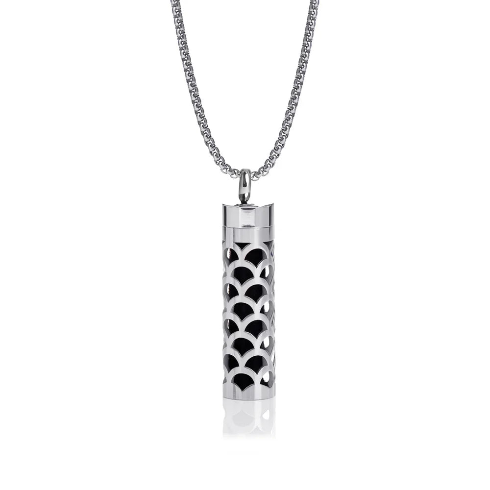 Women’s Aromatherapy Diffuser Necklace 316L Stainless Steel Locket