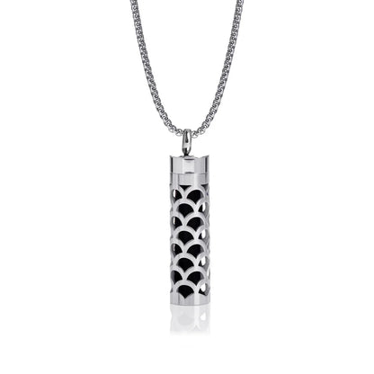Women’s Aromatherapy Diffuser Necklace 316L Stainless Steel Locket
