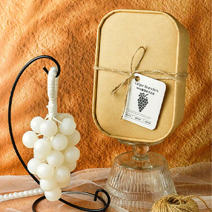 Handmade Soap Bar,Pearl Grape Bunches Bathing & Washing & Cleaning & Nourishing Gift Box Soap,Plant Extraction Mild Remove Dirt