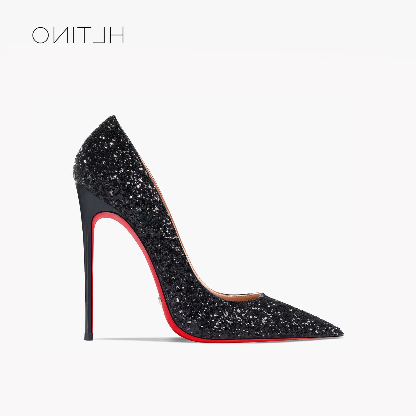 Couture Luxury Red Bottom Glitter Heels | Merch Gone Viral.