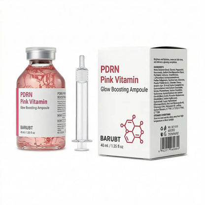 Korean Skincare Ampoule Kit Glow Formulated With Collagen Silk Peptide And PDRN For Deep Hydration And Radiant Skin
