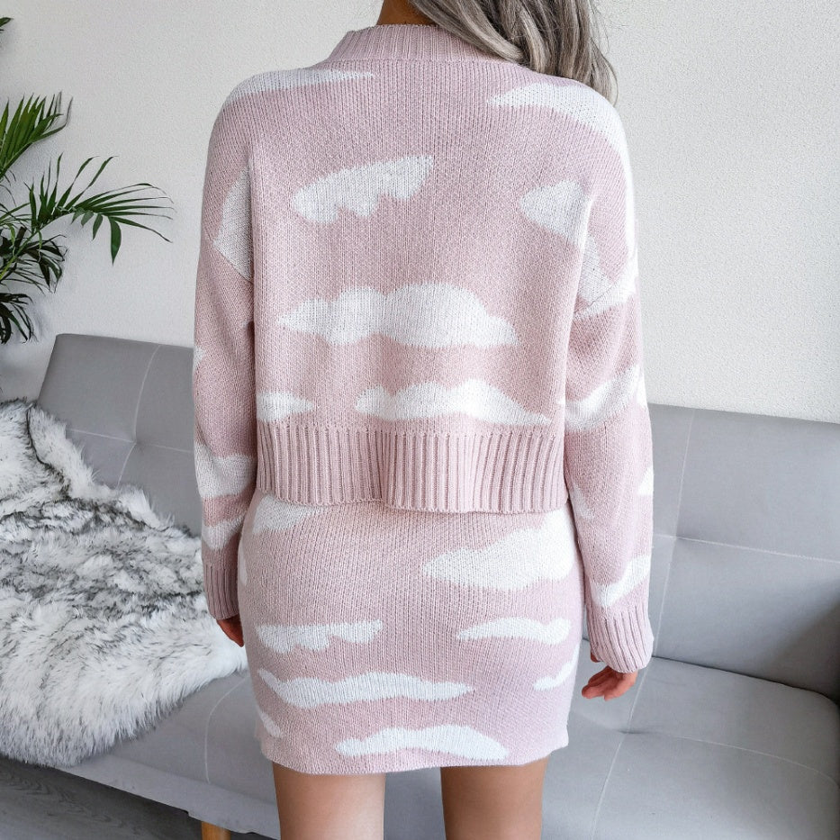 Knit Set Pencil Skirt with Cashmere Blend for Everyday Ease and Style