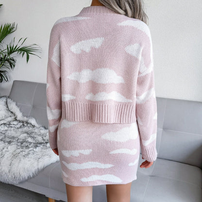 Knit Set Pencil Skirt with Cashmere Blend for Everyday Ease and Style
