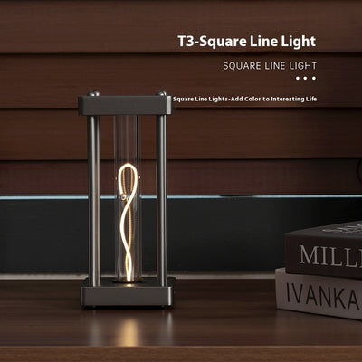 LED Desk Lamp with USB Powered with Ambient Glow