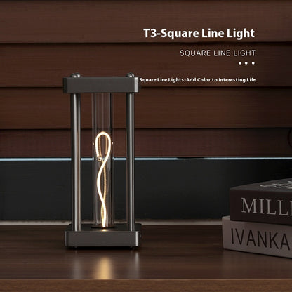 LED Desk Lamp with USB Powered with Ambient Glow