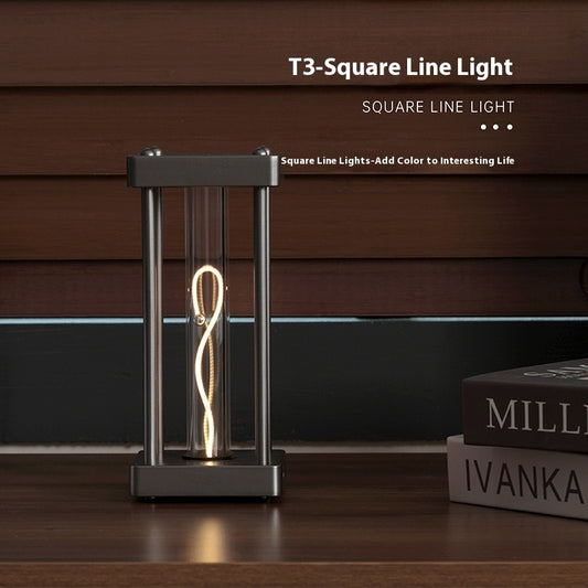 LED Desk Lamp with USB Powered with Ambient Glow