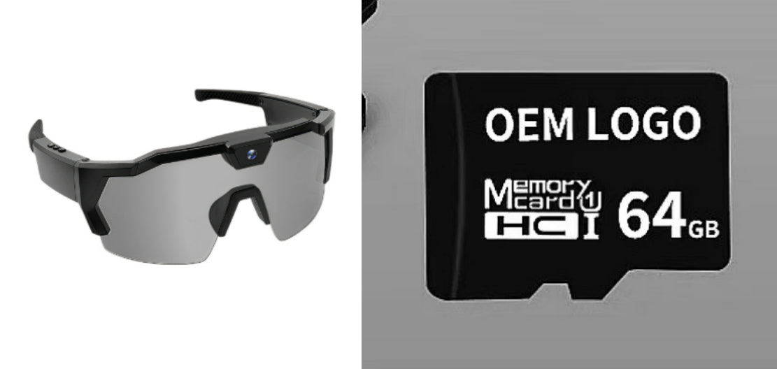 AI Riding Glasses With Built-In Camera For Skiing And Travel