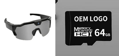 AI Riding Glasses With Built-In Camera For Skiing And Travel