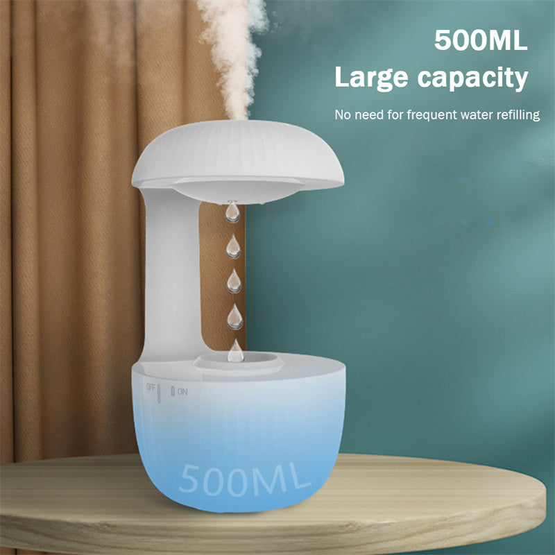 Levitating Humidifier With Ultrasonic Quiet Operation And Nano Fine Mist For Desk Bedroom Small Spaces
