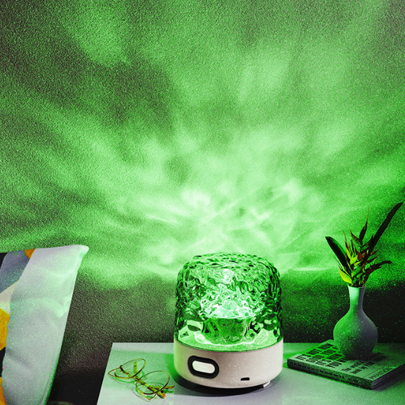 Bluetooth Night Light with Crystal Glass Starry Sky Glow