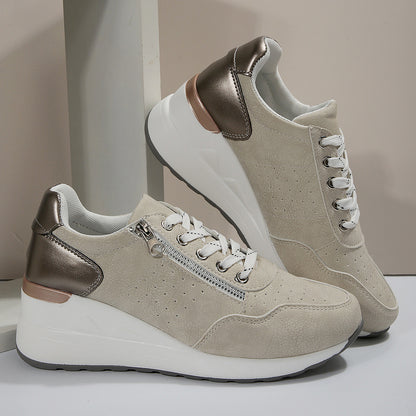 Celeb Style Platform Lace up Sneakers Runners Chunky Sole Fashion Statement CELEBRITY OBSESSION