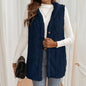 Textured Vest with Sleeveless Hooded Design for Women Lightweight Layering Warmth
