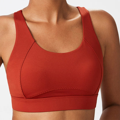 Women's Fashion Sports Bra Set - High Support Workout Activewear
