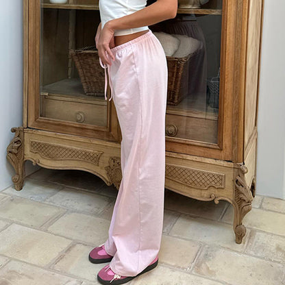 Your Luxury Striped Wide Leg Trousers In Premium Satin Deliver Everyday Glamour And Comfort.
