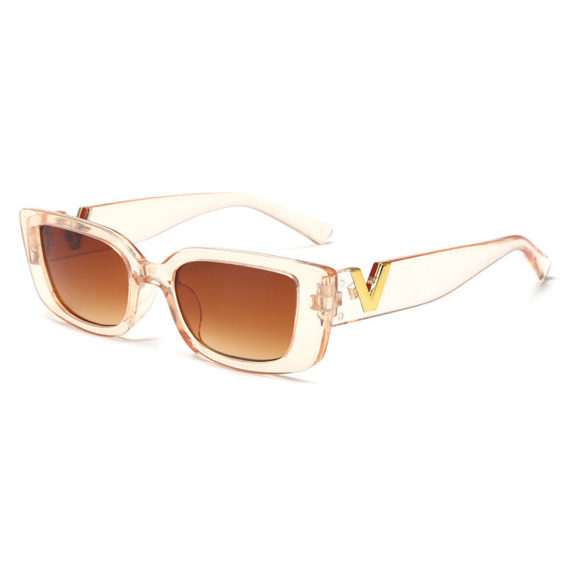 Square Sunglasses with Lightweight Polycarbonate Lenses