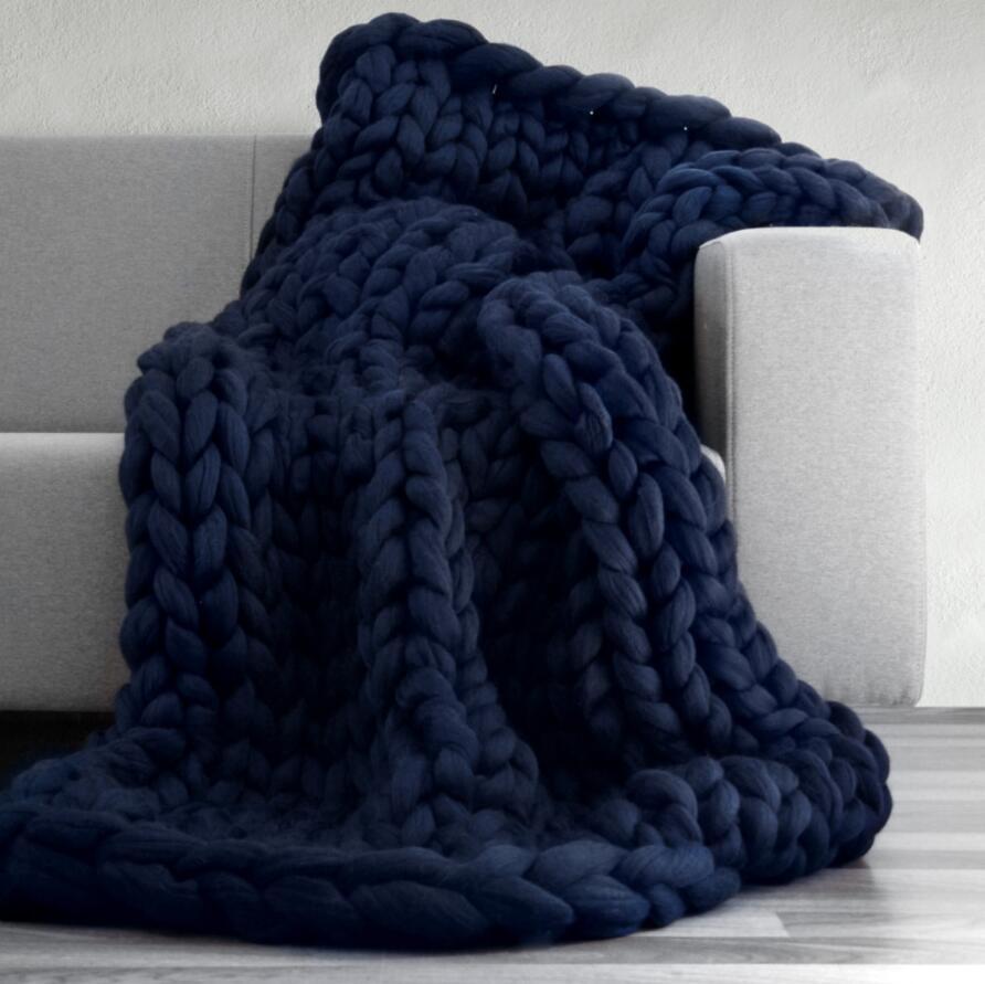 Nordic Sofa Throw Blanket Anti-Pilling Backdrop for Photoshoots