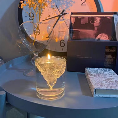 LED Aromatherapy Candle Ornament with Scented Glow and Calm Ambience